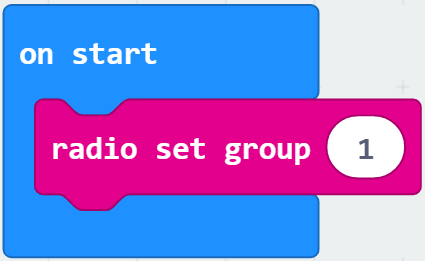 radio set group blocks